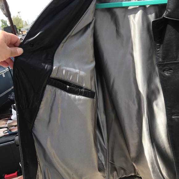 Men's Leather jacket - Picture 3 of 10